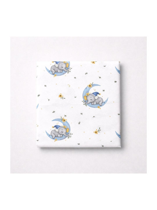 Kamtex Baby Light Blue Burp Cloth 80x90cm