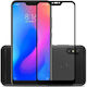 Tempered Glass Scratch-Resistant Protective Glass Compatible with Xiaomi Mi A2 Lite Redmi 6 Pro Full Black Full Glue