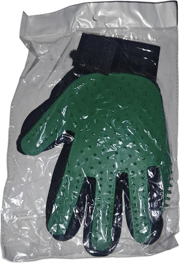 Viosarp Dog Glove for Hair Removal Green