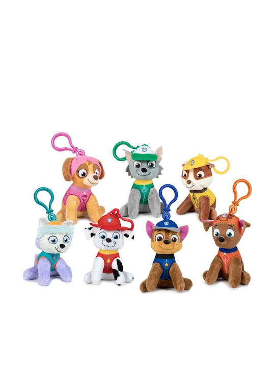 Paw Patrol Assorted Plush Keychain 10cm 196 Τεμ