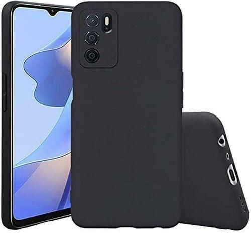 Oppo Back Cover Σιλικόνης Μαύρο (Galaxy A16Oppo A16s)