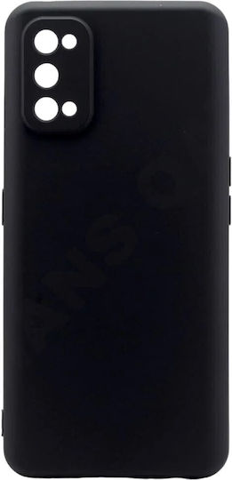 Back Cover Σιλικόνης Μαύρο (Oppo Reno4 5G)