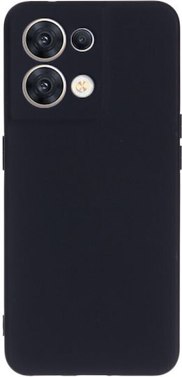 Back Cover Σιλικόνης Μαύρο (Oppo Reno8 Pro)