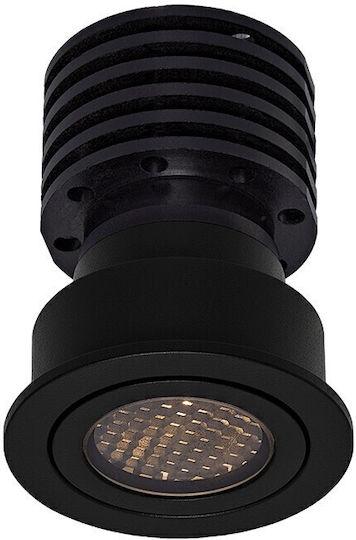 VK Lighting Spot Led Alb Cald În Culoare Neagră