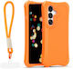 Orange Back Cover Din Silicon Portocaliu Galaxy S24
