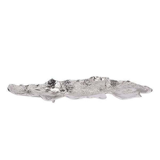 Decorative Metal Silver Bowl 70x25x7cm