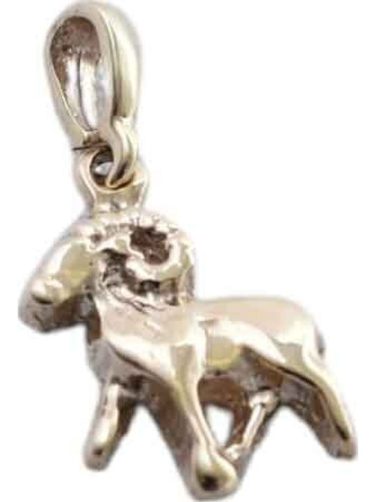 Gatsa Gatsa Charm Tierkreiszeichen Widder aus 14K Gold