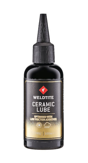 Weldtite Ulei Lubrifiant Ceramic Pentru Lanț 100 Ml Condiții Umede Și Uscate