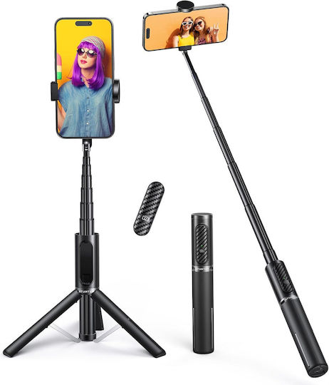 Atumtek Selfie Stick Tripod Remote Control Compact Stable 270° Rotation Foldable 80 Cm Suitable Smartphones