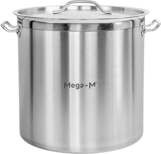 Mega-M Pro Неръждаема Тенджера Marmite 50лт 40см