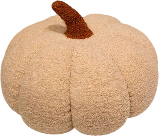 Pumpkin Sofa-Kissen Kürbis 28cm Beige