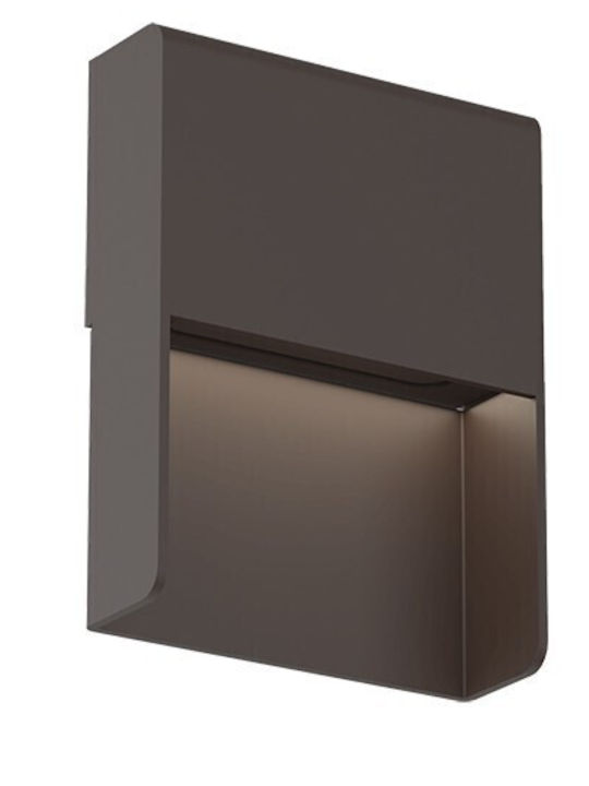 VK Lighting Iluminat Exterior Montat Pe Perete Led Încorporat IP65 3W Cu Alb Cald