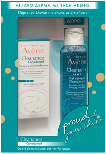 Eau Thermale Avène Cleanance Comedomed Σετ Περιποίησης για Καθαρισμό Προσώπου 2τμχ
