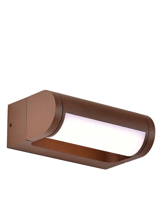VK Lighting Στεγανή Πλαφονιέρα LED 12W 3000K