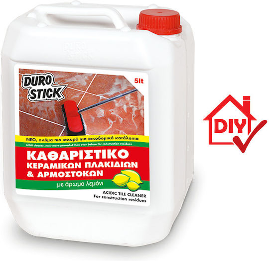 Durostick Acidic Glue Cleaner for Professional Use Suitable for Joints, Tiles & Floors 1lt