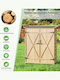 Wooden Garden Shed L1.63xW0.51xH1.4m