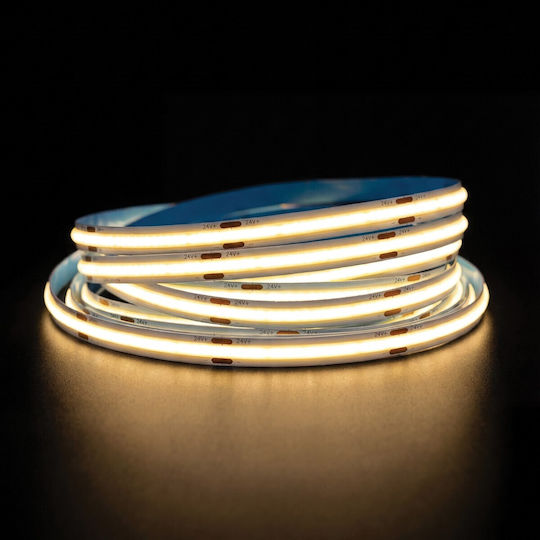 VK Lighting Smart LED Strip Wi-Fi 24V Cold White Light 5m COB Type