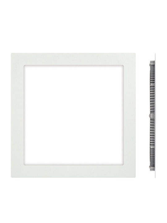 VK Lighting Vertieftes LED-Panels 12W mit Warm zu kühlem Weiß