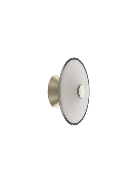 VK Lighting Φωτιστικό Τοίχου με Ενσωματωμένο LED και Θερμό Λευκό Φως
