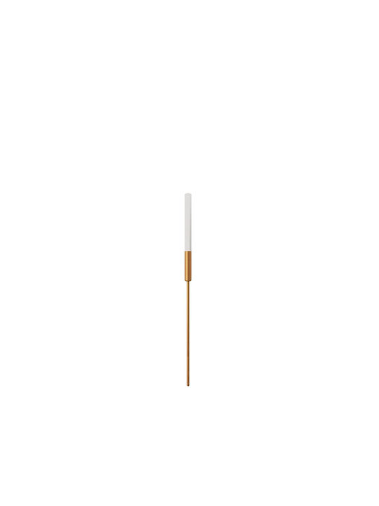 VK Lighting Outdoor LED Floor Lamp 1W with Warm White Light IP65 Bronze
