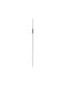 VK Lighting Outdoor LED Floor Lamp for Exterior 1W with Warm White Light IP65 Black
