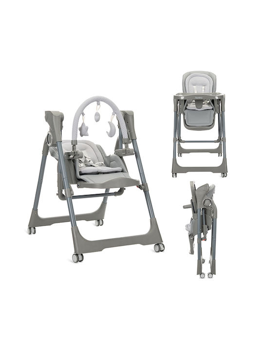 Lorelli Nomino Foldable Highchair 2 in 1 Gray