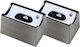 VK Lighting Extension Lamp Socket for S14s Silver Set 2 Pieces 22101-015639