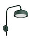 VK Lighting Wall-Mounted Outdoor LED Lighting IP65 With Warm White Light 15x15cm