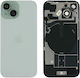 Genuine Back Glass Nfc Flex Flash & Camera Lens Iphone 15 Green