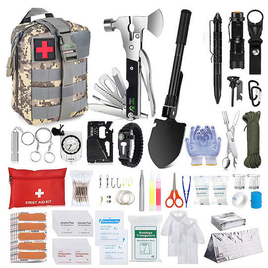 Комплект за Оцеляване 36 в 1 No.1/y Outdoor Camping и Спешни Случаи