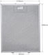 Резервен Метален Филтър За Абсорбатор Съвместим С Bosch / Siemens 21.8x26.8см