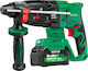 NewBeat CRH-26C Cordless Rotary Hammer Brushless 21V 2x4Ah with SDS Plus Socket 507001