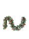Alista Home Christmas Decorative Plastic Wreath with Diameter 180cm Green