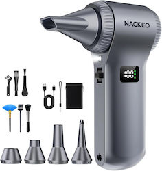 Nackeo K100 Suflantă Electrică cu Aer Comprimat Viteză Reglabilă 0-100 5 Capete de Duze Incluse 230000 Rotații pe Minut la Putere Maximă Iluminare Led Portabilă Potrivită pentru Curățarea Tastaturilor Mașinilor Acasă Exterior Nackeo K100 Suflantă Electrică cu Aer Comprimat Viteză Reglabilă 0-100 5 Capete de Duze Incluse 230000 Rotații pe Minut la Putere Maximă Iluminare Led Portabilă Potrivită pentru Curățarea Tastaturilor Mașinilor Acasă Exterior