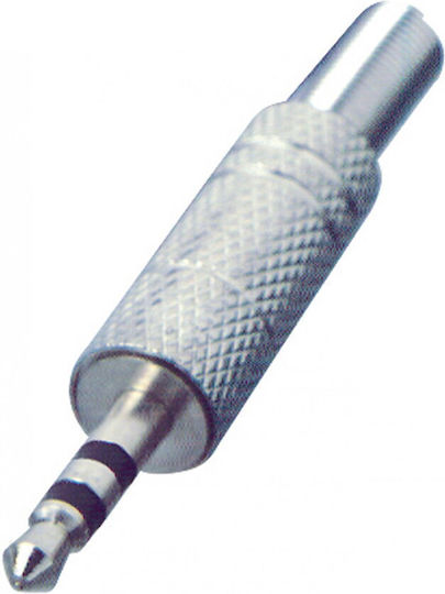 Jack Socket Stereo Metallic 3.5 Mm