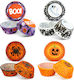 Set Hârtie Cupcake Decorațiuni Pentru Petreceri Halloween 4 Modele 7x5x3.2 Cm