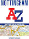 Nottingham A-z Street Atlas - Harpercollins Publishers - Paperback / Softback