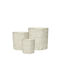Supergreens Ivory Rise Blumentopf Ivory Rise 28x28x28cm