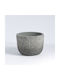 Supergreens Rough Concrete Flower Pot Grey 20x20x17cm