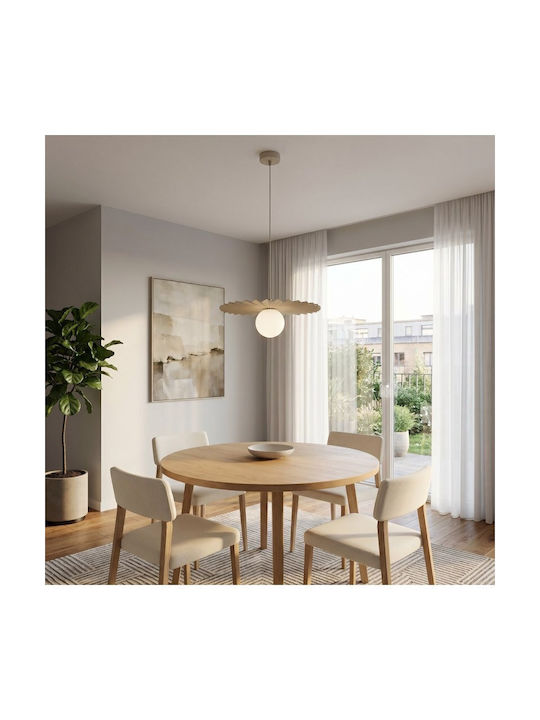 Emibig Umbra Beige Pendant Ceiling Light 10cm