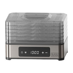 Black & Decker Food Dehydrator With 5 Shelves And Adjustable Temperature 35-70°C Black & Decker Food Dehydrator With 5 Shelves And Adjustable Temperature 35-70°C