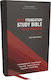 Nkjv Foundation Study Bible, Wide-margin, Black Hardcover, Red Letter - Thomas Nelson Publishers - Hardback