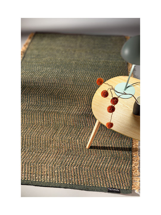 Guy Laroche Zigk Zagk από Γιούτα 140x200cm Olive