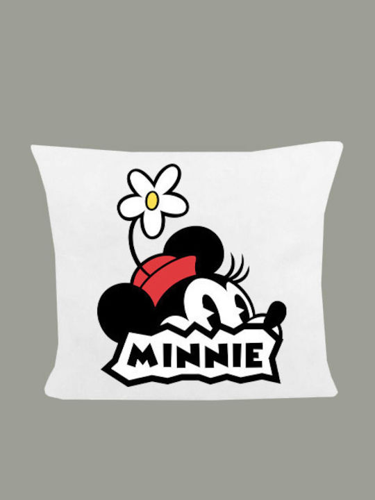 Perna Dimensiune 40x40cm Mickey Mouse Alb