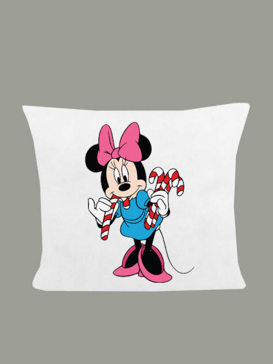 Perna Dimensiune 40x40cm Mickey Mouse Alb