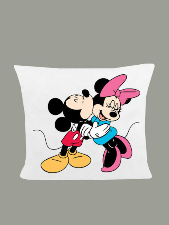Perna Dimensiune 40x40cm Mickey Mouse Alb