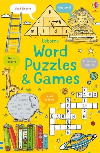 100 Children's Word Puzzles And Games - Usborne Publishing Ltd - Paperback / Softback