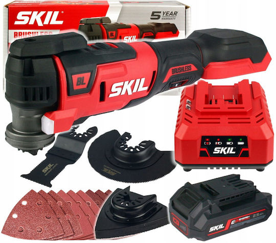 Skil 3620 CA Παλινδρομικό Πολυεργαλείο 20V 1x2Ah με Ρύθμιση Ταχύτητας
