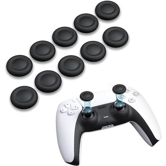 Xdcase Grip για PS5 / PS4 σε Μαύρο χρώμα