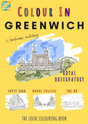 Greenwich Colouring Book A4 Colour Your Streets Paperback Softback